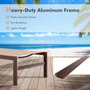 6-Position Chaise Lounge Chairs with Rustproof Aluminium Frame