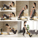 8-in-1 Multifunctional Home Gym Squat Fitness Equipment