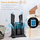 Electric Shoe Boot Dryer 4 Shoes with 180 Mins Timer Ozone Disinfection