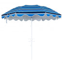 Beach Umbrella 6.5 FT with UPF 50+ Sun Protection & Sand Anchor
