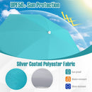 Beach Umbrella 6.5 FT with UPF 50+ and Sand Anchor