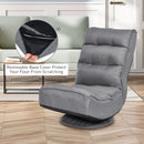 5-Position Folding Floor Gaming Chair