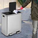 16 Gallon Dual Step Trash Can