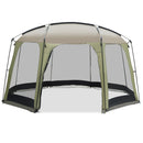 6-8 Person Netted Canopy Tent with Zippered Door