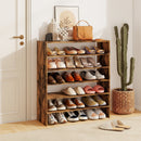 6-tier Shoe Rack with Anti-tipping Device for Entryway