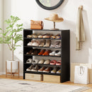 6-tier Shoe Rack with Anti-tipping Device for Entryway