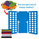 Shirt Folding Board Durable Plastic T-Shirts Clothes Folder 23x27.5inch Plastic Laundry Clothes Flip Fold Laundry Room Organizer