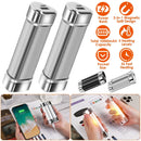 2 Packs 10000mAh Split-Magnetic Handwarmers 2 in 1 Portable Electric Pocket Heater Power Bank Portable Charger with 3 Heating Levels for Camping Hunt