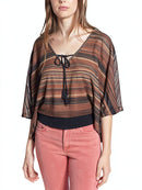 Sanctuary Womens Island Poncho Top Mesa Multi, Size XL