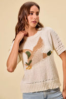 SO ME Flying Duck Sweater Top