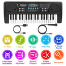 37-Key Electronic Keyboard with Microphone for Kids