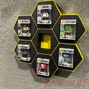 7-CELL Honeycomb Wall Display for Bitty Pops | Organize 7 Bitty Pops for easy display!