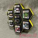 7-CELL Honeycomb Wall Display for Bitty Pops | Organize 7 Bitty Pops for easy display!
