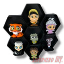 7-CELL Honeycomb Wall Display for Disney Doorables