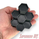 7-Level Honeycomb Display Riser for LEGO® Minifigures