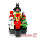 7-Level Honeycomb Display Riser for LEGO® Minifigures