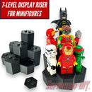 7-Level Honeycomb Display Riser for LEGO® Minifigures