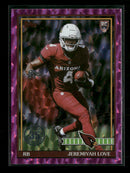 2026 Topps Flagship Pink Crackle Foil Jeremiyah Love #91TR-9