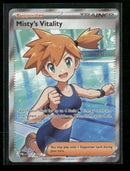 ME05: Pitch Black Misty's Vitality #111/084
