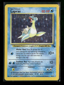 Fossil Lapras (10) Unlimited #10/62 *Damaged*