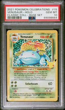 2021 Pokemon Classic Collection Venusaur-Holo 10 PSA #15