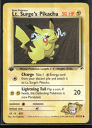 Gym Heroes Lt. Surge's Pikachu #081/132 Damaged