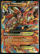 XY Promos M Blaziken EX #XY86 Damaged