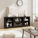 70 Inch TV Stand for up to 75 Inch Flat Screen TVs with Adjustable Shelves