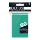 Ultra PRO: Standard 50ct Sleeves - PRO-Gloss (Aqua)