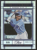 2022 Panini Three and Two All Rookie Team Bobby Witt Jr. #/150 #ART-11