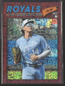 2026 Topps Heritage Chrome Pink Sparkle Refractors Jac Caglianone RC #136