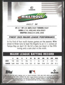 2026 Finest Green Mini-Diamond Refractors Mike Trout #/99 #58