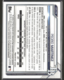 2021 Bowman Chrome Prospect AU Gold Shimmer Refractor Pedro Martinez #/50