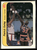 1986-87 Fleer Stickers Patrick Ewing #6