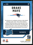 2024 Donruss Press Proof Blue Drake Maye RC #379