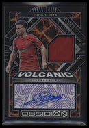 2022-23 Panini Obsidian Volcanic Material Signatures Purple Diogo Jota #/50