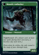 Oakshade Stalker // Moonlit Ambusher (VOW-212) - Innistrad: Crimson Vow: (Double Faced Transform)
