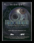 2026 Topps Midnight UFC Insomnia Dusk Natalia Cristina da Silva #/75 #IN-5
