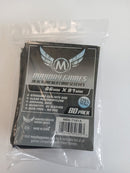 MTG/CCG Card Sleeves (63.5x88mm) PREMIUM COLOR BACKED! 80/Pack (Choose from 6 Colors!)