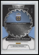 2022-23 Panini Obsidian Cutting Edge Relics Electric Orange Eder Militao #/75