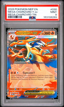 Black Star Promo Mega Charizard Tin Mega Charizard Y Ex 9 PSA #030