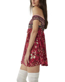 Free People Bali Mariposa Dress, Strawberry Combo, Medium