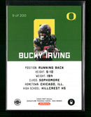 2022 ONIT Athlete Oregon Ducks Autographs Bucky Irving #/200 AU #NNO