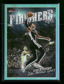2025-26 Finest Finishers Sky Blue Refractor Victor Wembanyama #/150 #FI-1