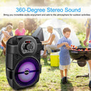 Colorful LED Portable Wireless Party Speaker