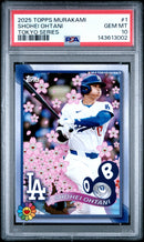 2025 Topps Takashi Murakami + Mlb World Tour Tokyo Series Shohei Ohtani 10 PSA