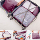 9Pcs Clothes Storage Bags Water-Resistant Travel Luggage Organizer Clothing Packing Cubes for Blouse Hosiery Stocking Underwear