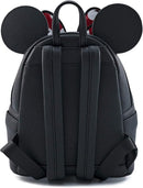 Loungefly Disney Minnie Mouse Bow Faux Leather Womens Mini Backpack