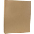 Jam Paper Matte 28lb Paper – 8.5 x 11 Letter – Brown Kraft – 50 Sheets/Pack