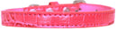 Dog, Puppy & Pet Designer Croc Collar, "Wichita Plain 1/2" Wide"